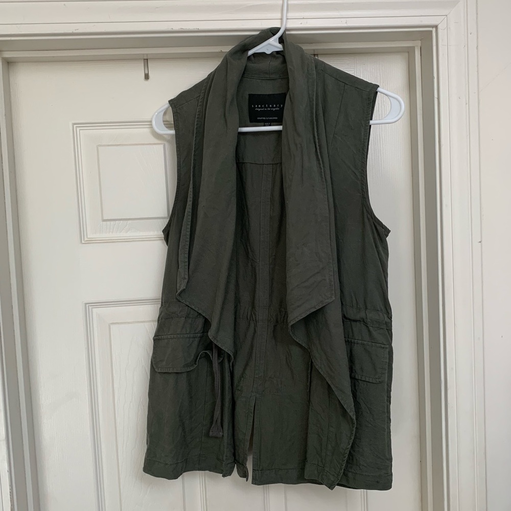 Military style vest Sanctuary for Anthropologie